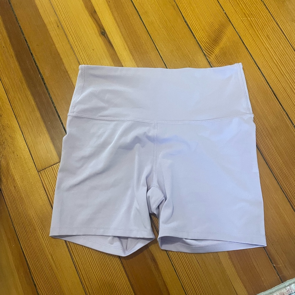All in Motion Women's Light Purple Bike Shorts